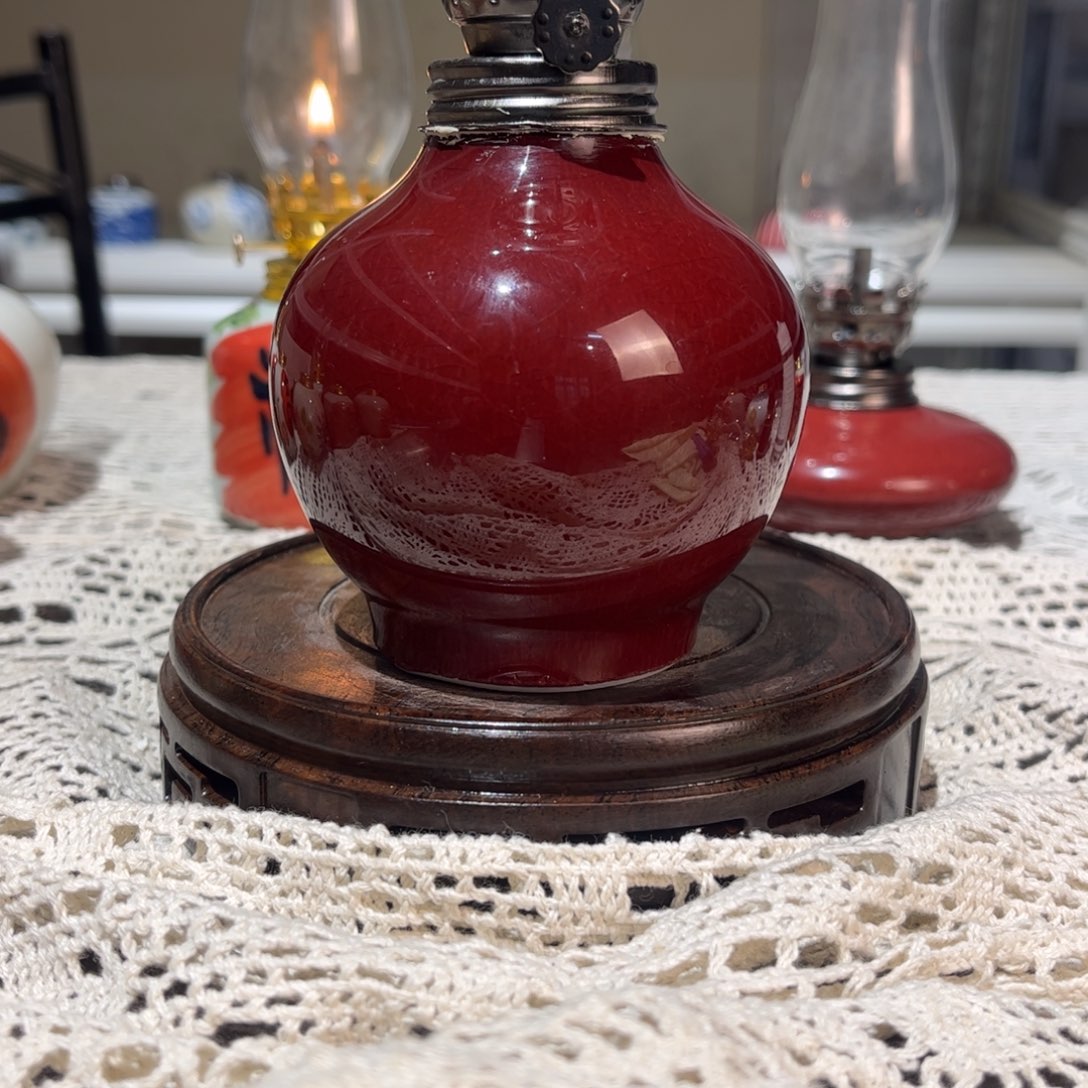 摆件景德镇陶瓷香薰灯