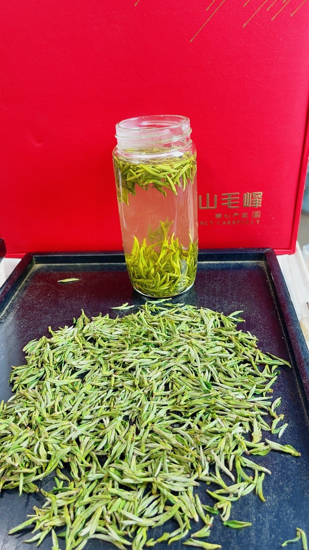 2025年新茶高山兰花香特级安徽黄山毛峰绿茶清香回甘茶叶尝鲜款