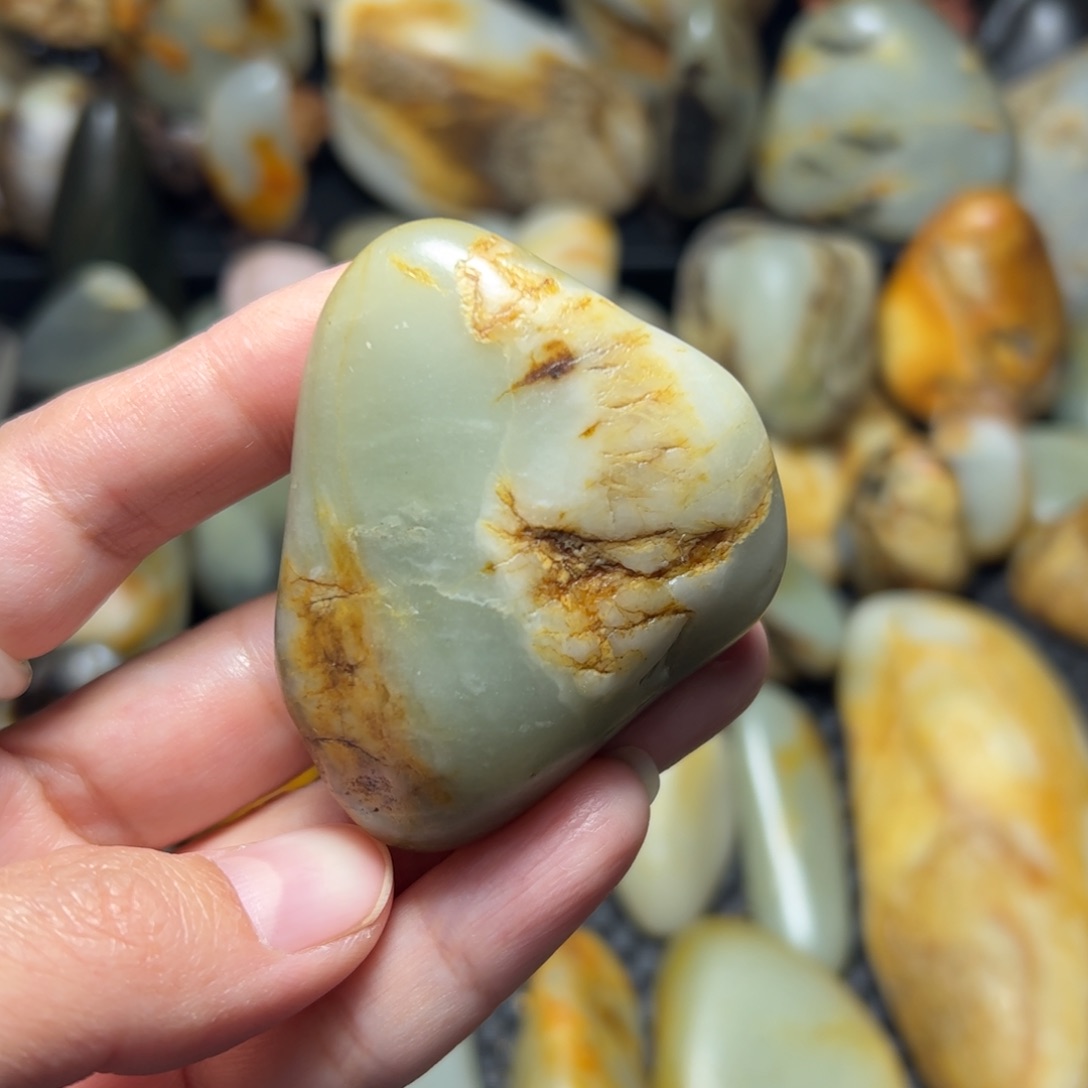 和田玉（青玉）1未镶嵌