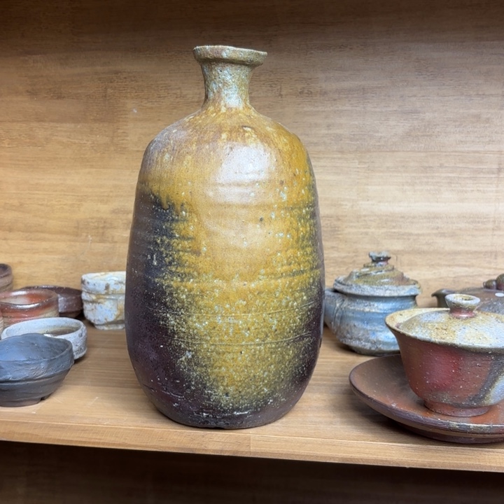 江***年备前烧大德利111222222222