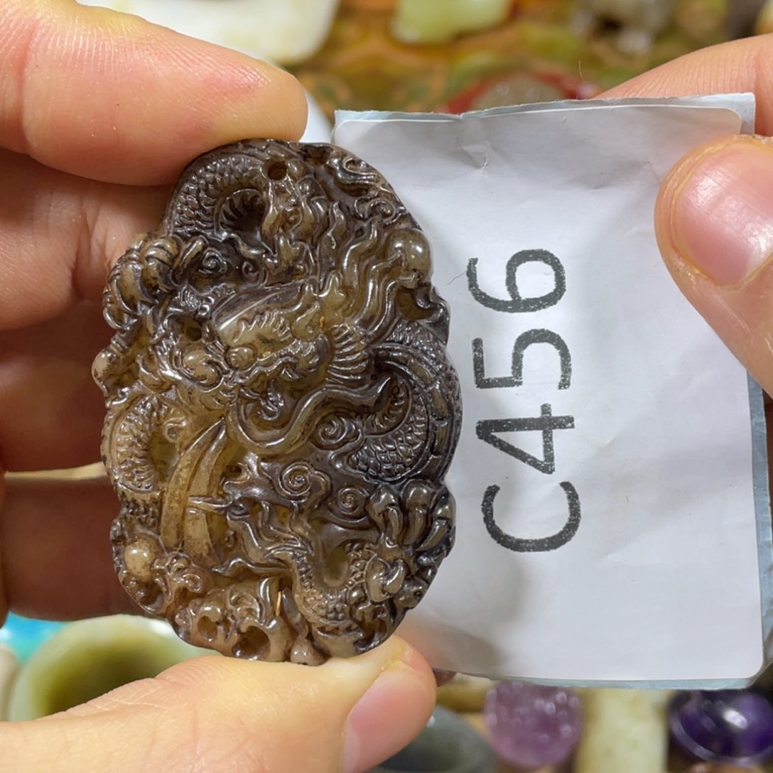 和田玉吊坠(不含链)未镶嵌