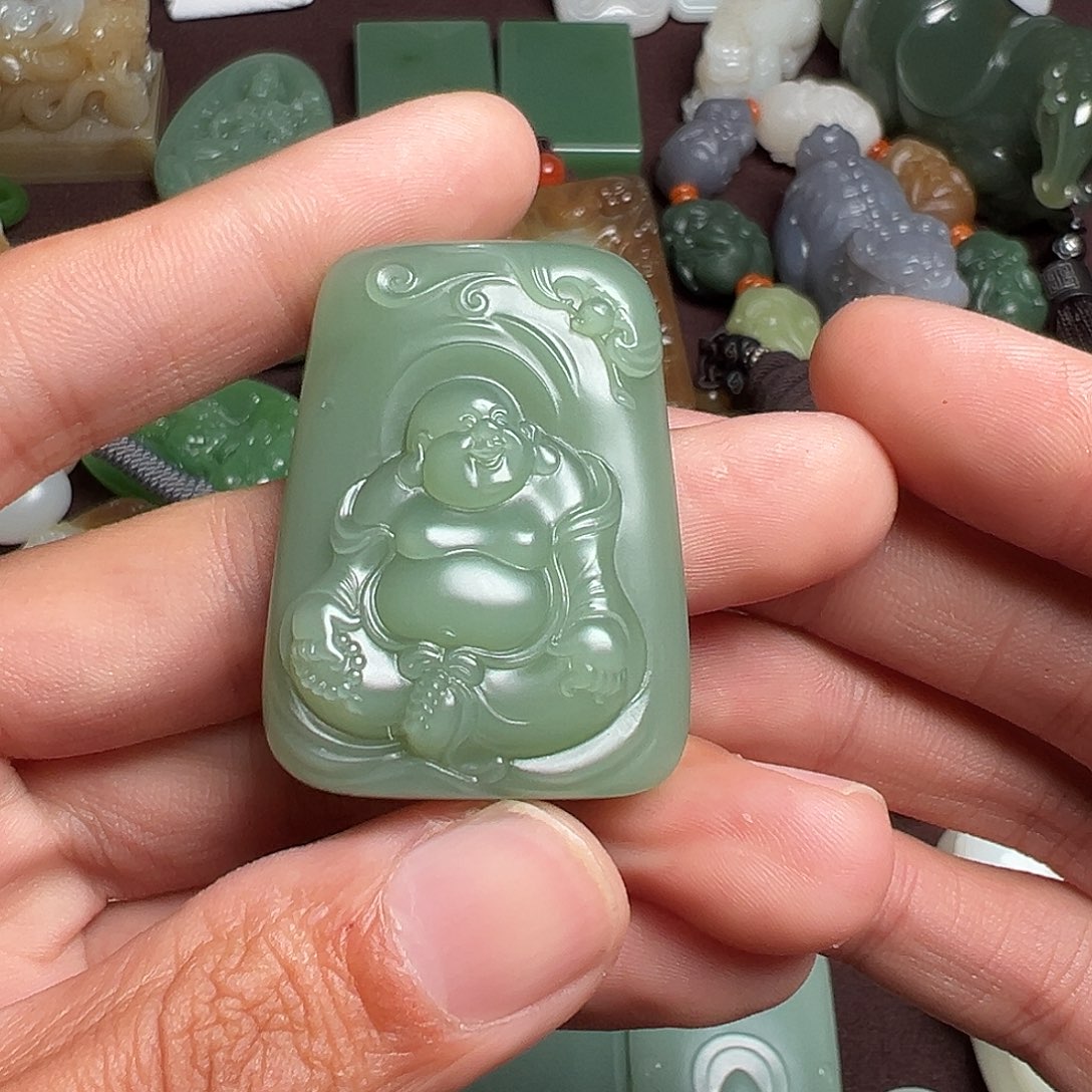 和田玉挂件未镶嵌