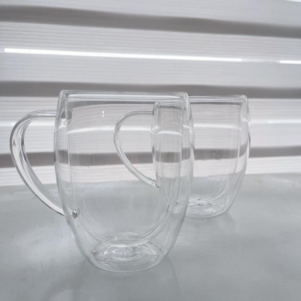 品牌双层玻璃杯（到手二个）