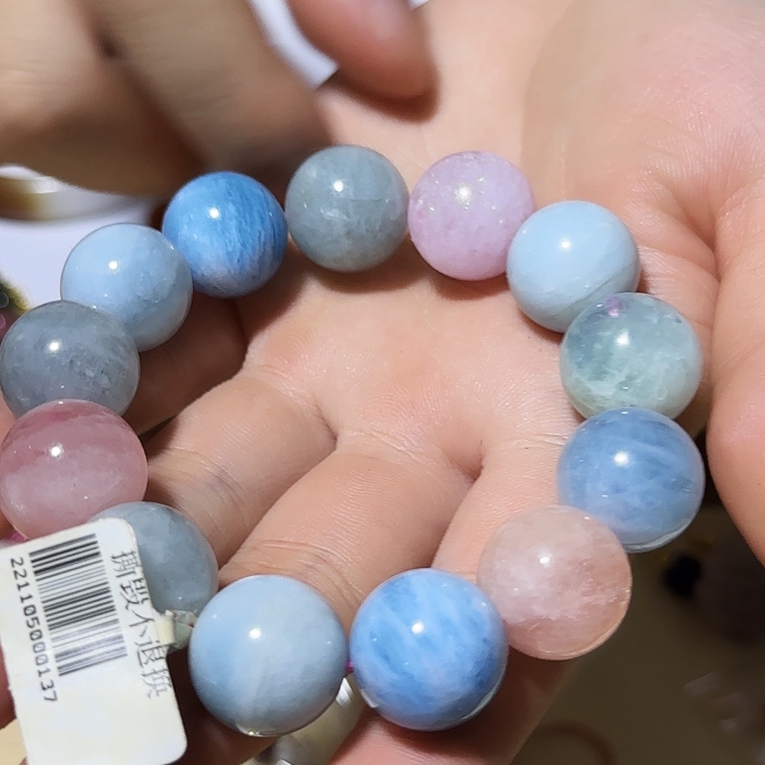 海蓝宝石手链未镶嵌