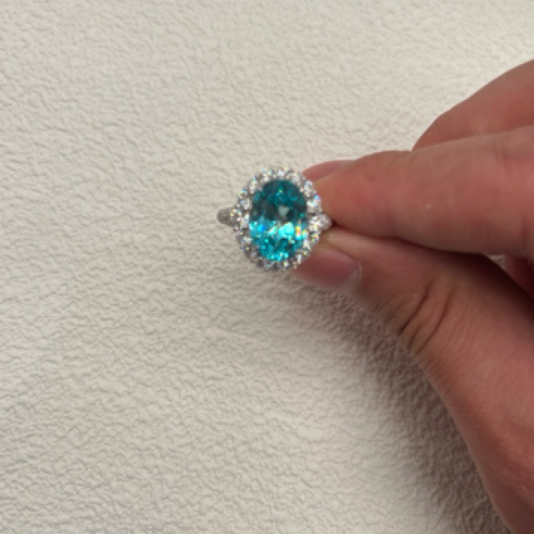 【合成/培育】18k金镶嵌合成宝石