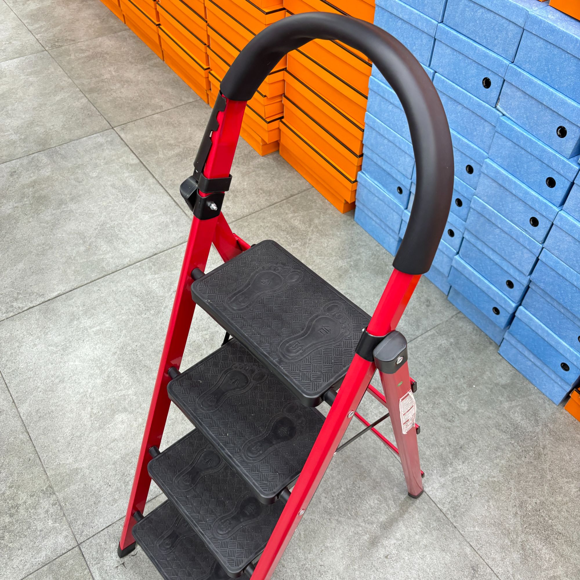 4-人字梯家用梯子折叠梯子多功能伸缩梯扶手梯子