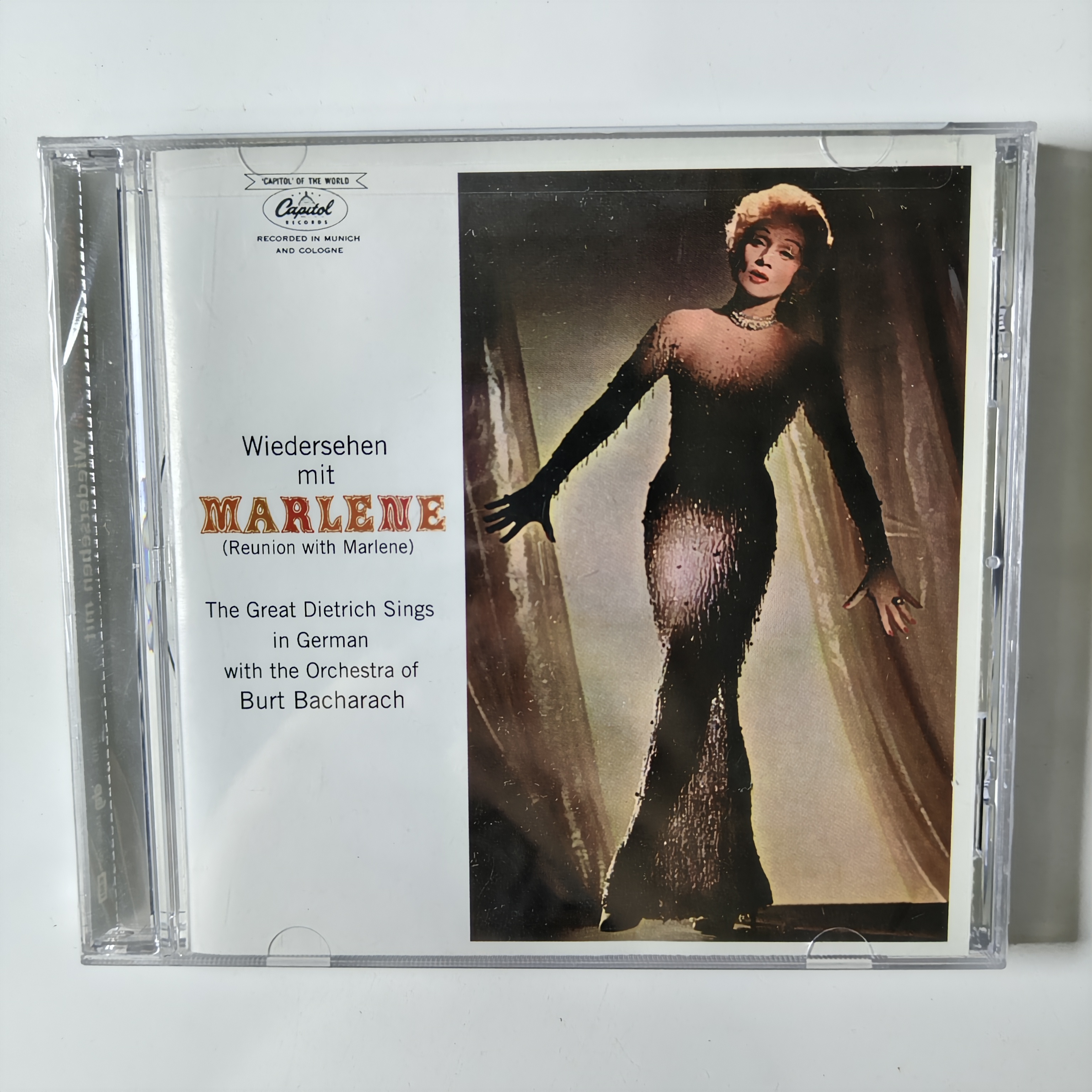 25【美版】未拆 玛琳·黛德丽 Wiedersehen Mit Marlene CD 膜破盒裂
