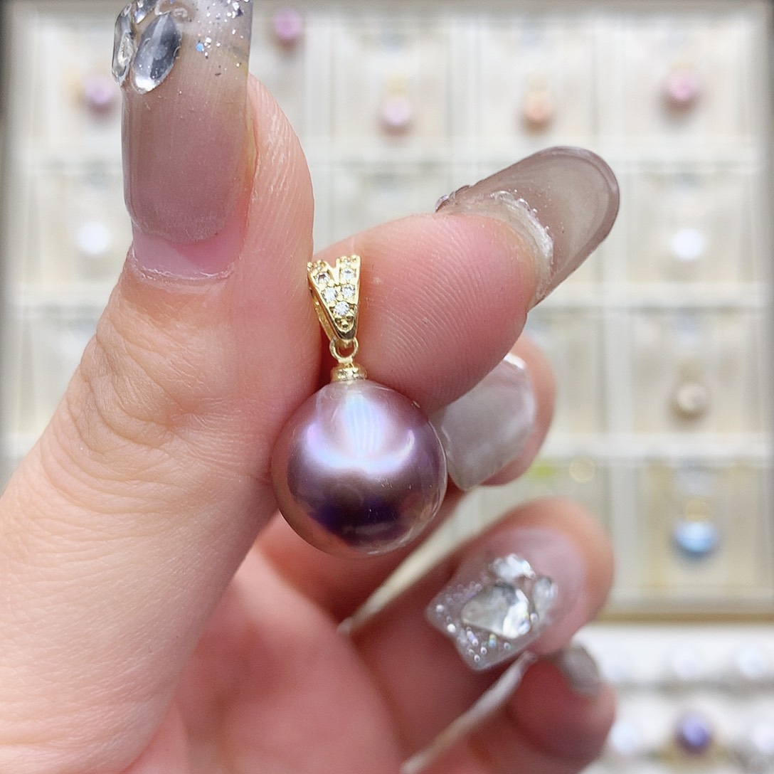 淡水珍珠合金颈饰