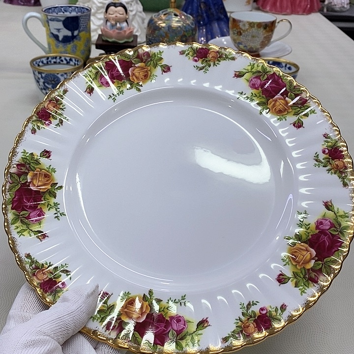 摆件口径26进口瓷器