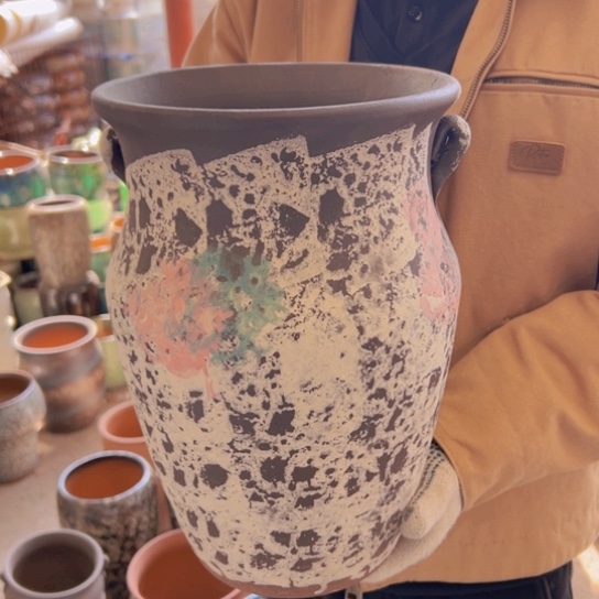 紫砂花盆高32口22————-