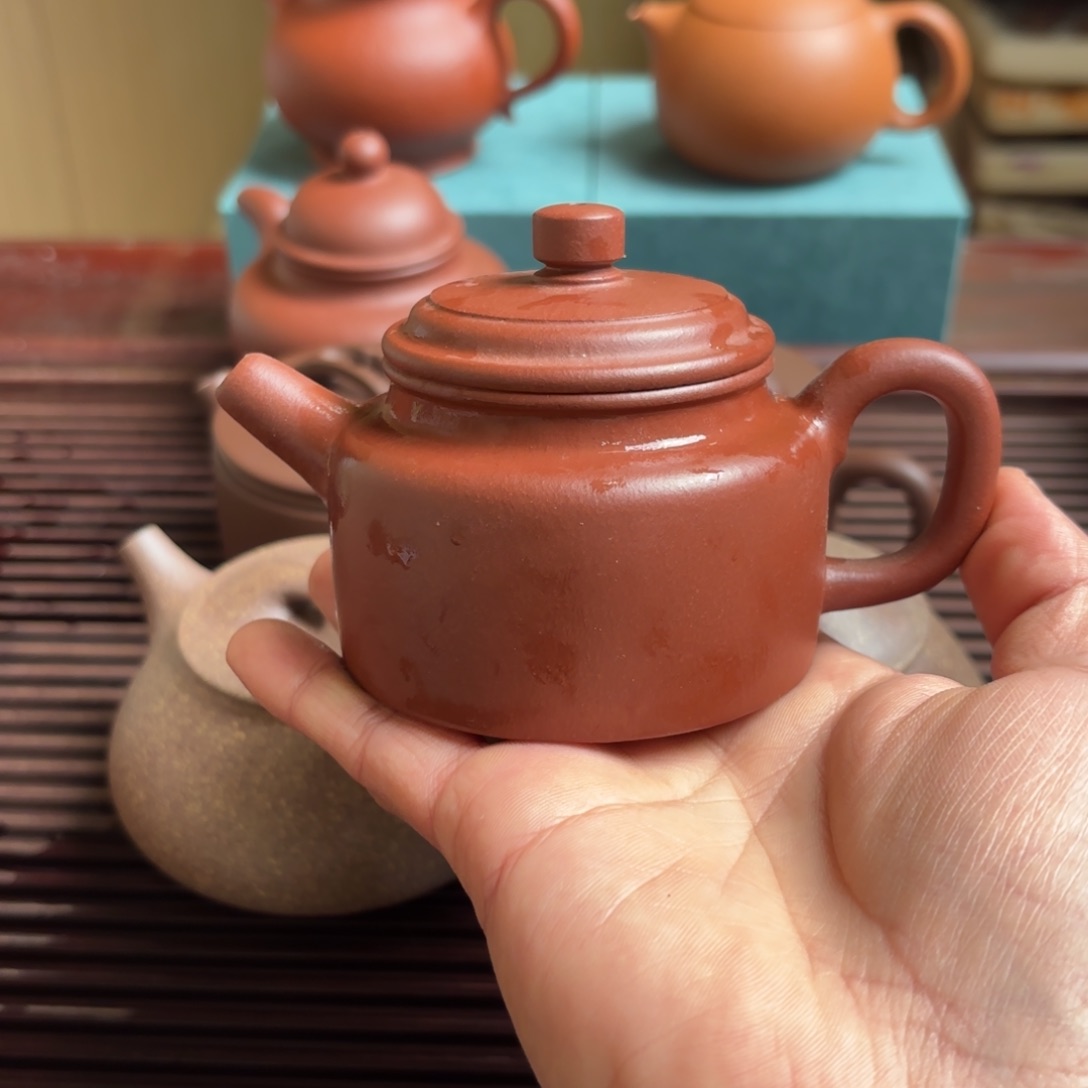 紫砂茶壶鱼***粑全手工瑕疵