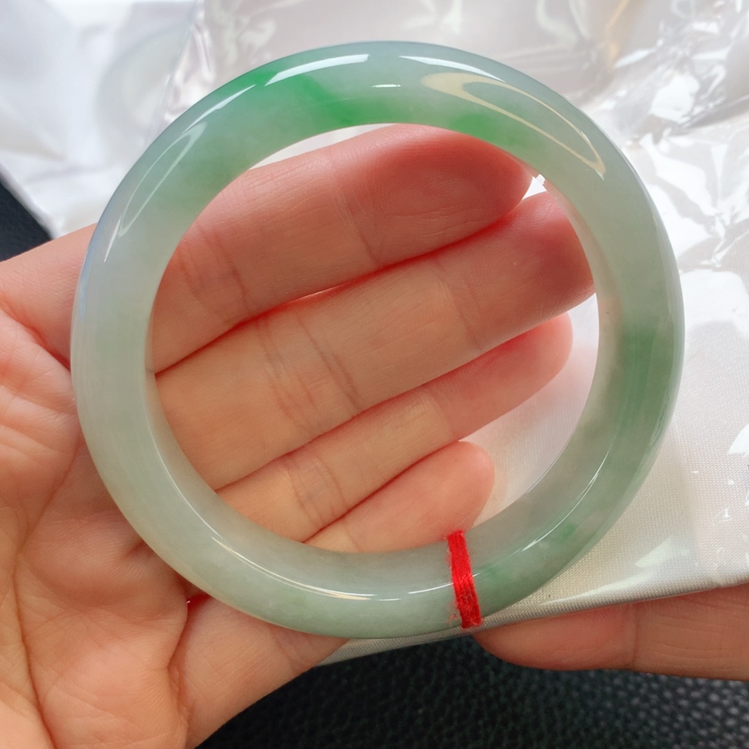 翡翠手镯未镶嵌57.5正