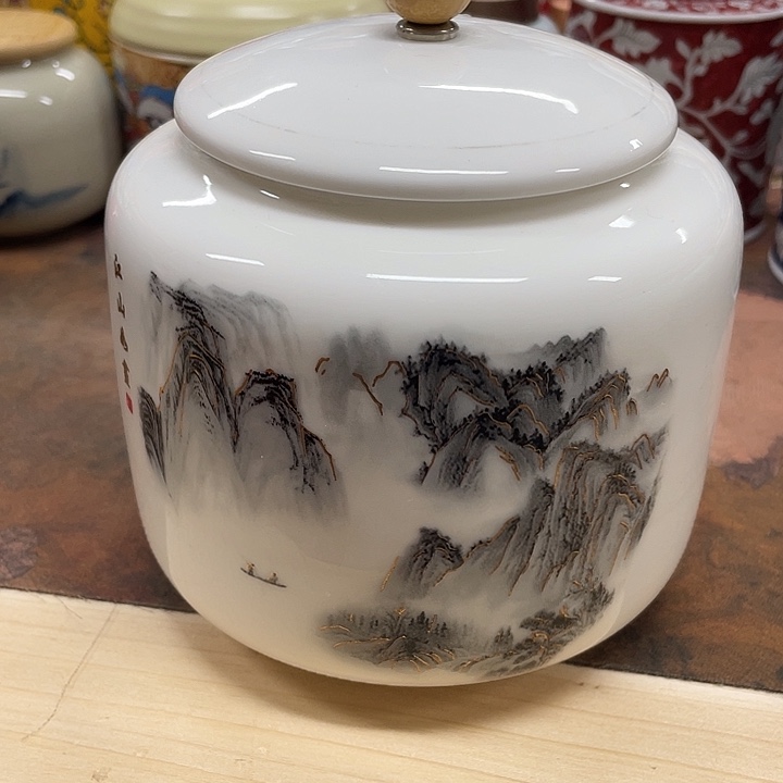 陶瓷罐茶叶罐密封罐储物罐