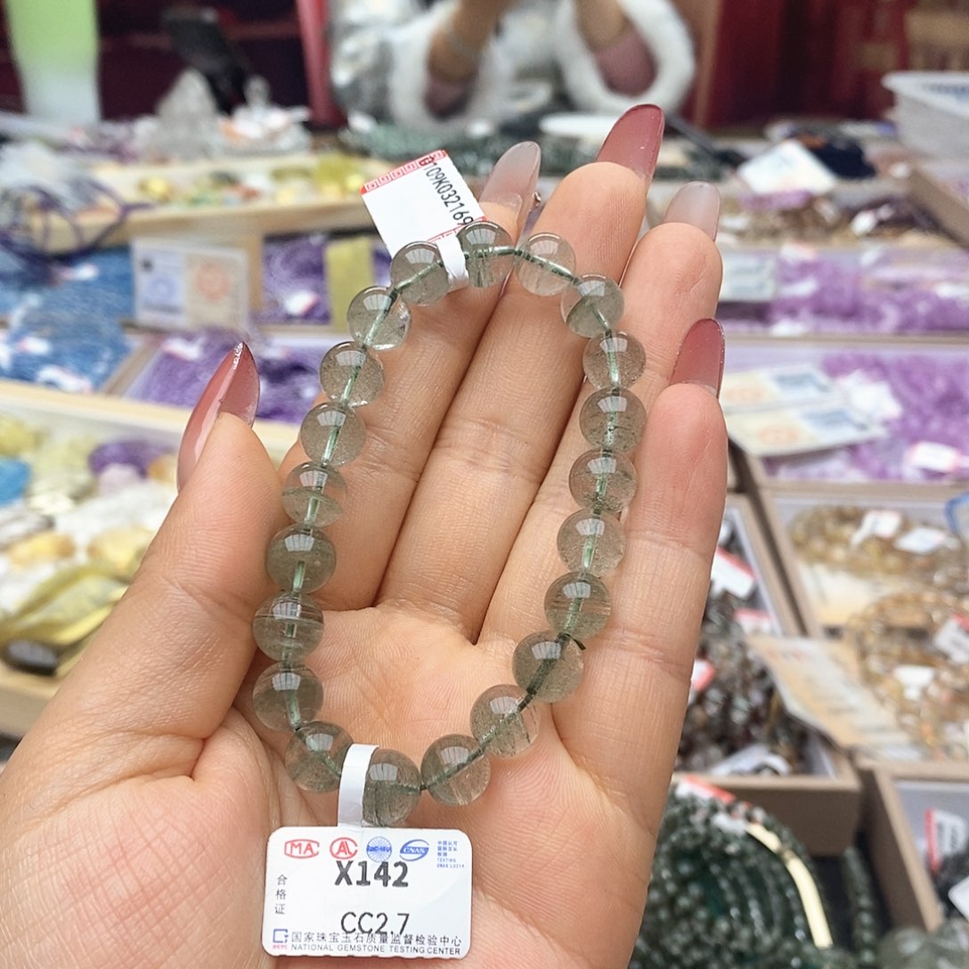 水晶套链未镶嵌X142千层9m