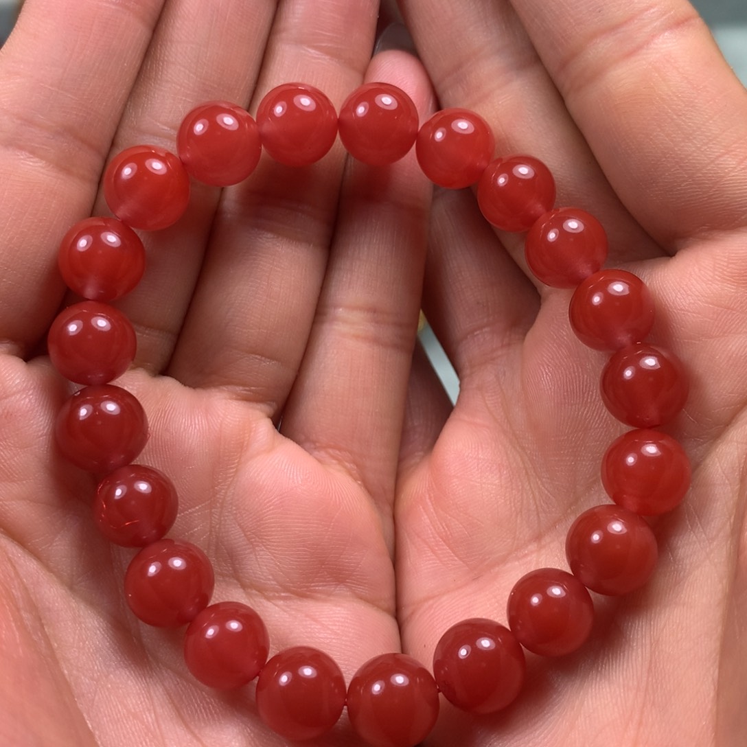 未镶嵌手串南红玛瑙