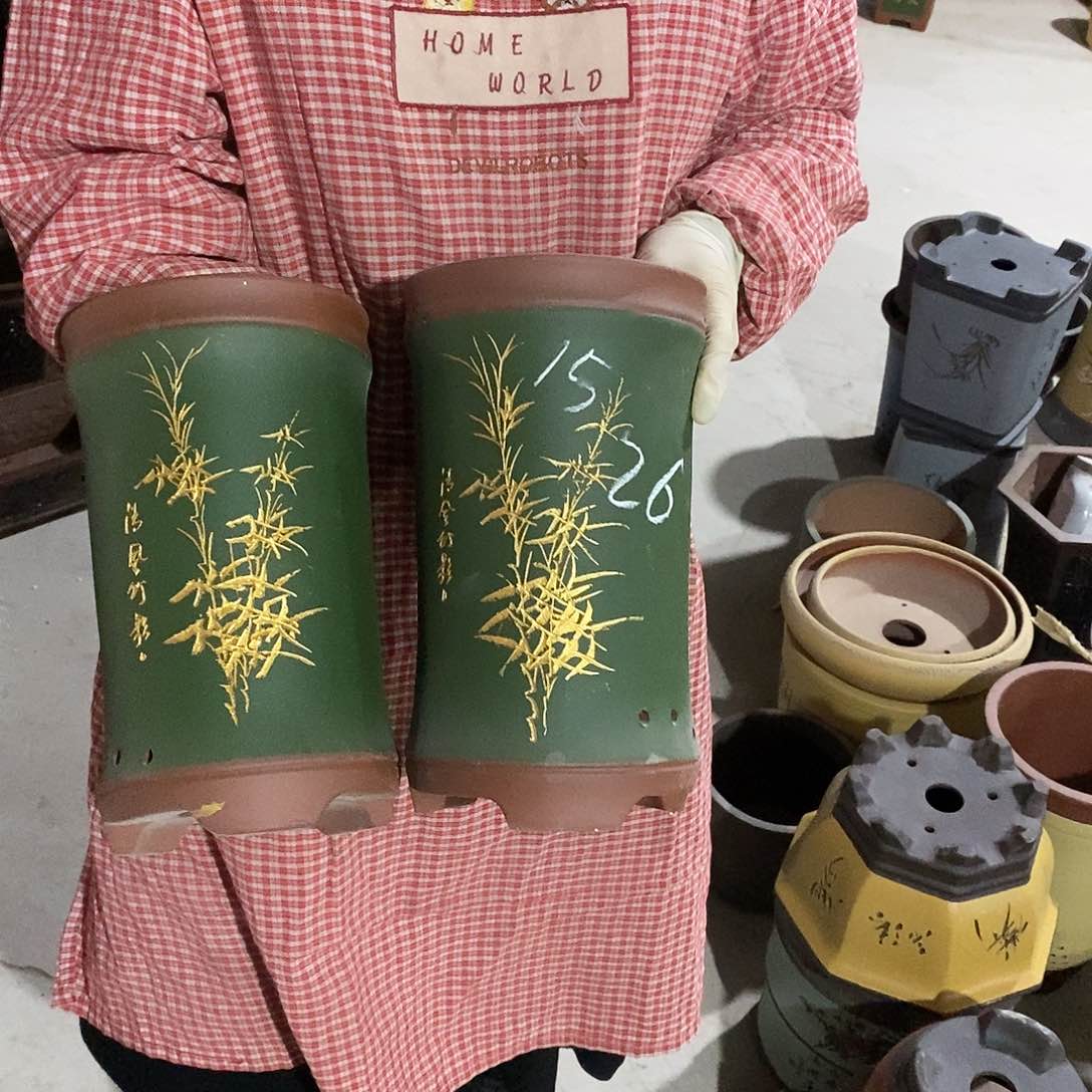 紫砂花盆紫砂花盆