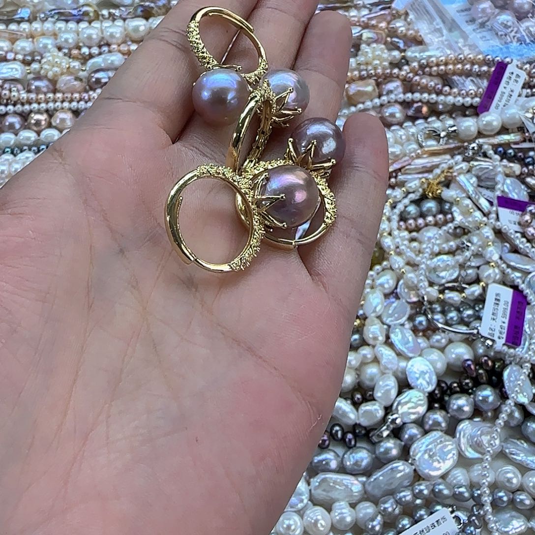 未镶嵌项链定制多样性发货发其一577淡水珍珠