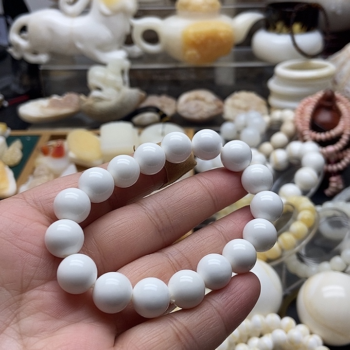 非金属贝壳全白通货1.2单圈