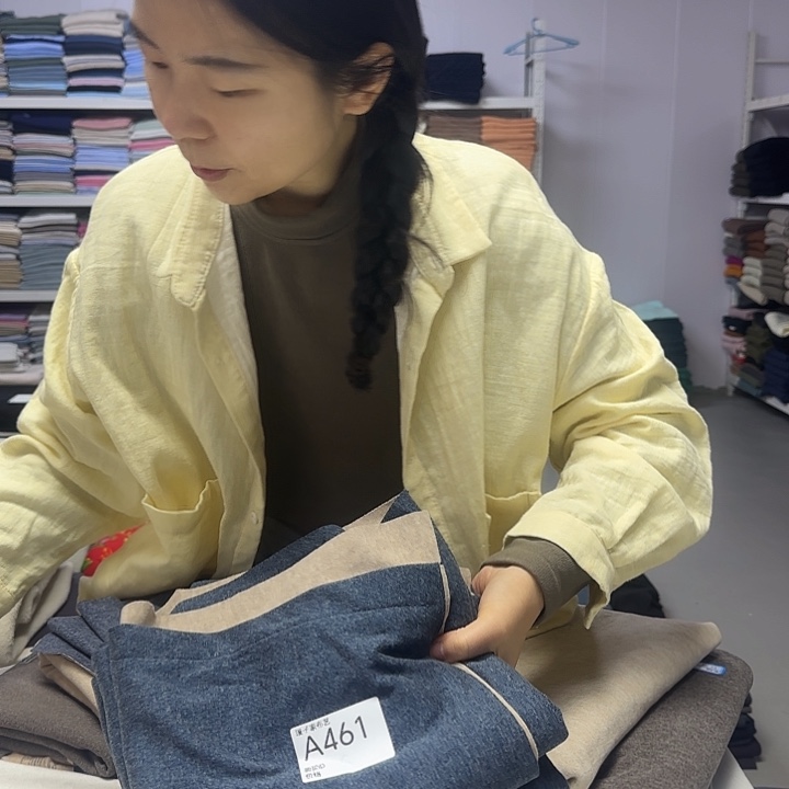 461号男士175码德绒秋裤裁片