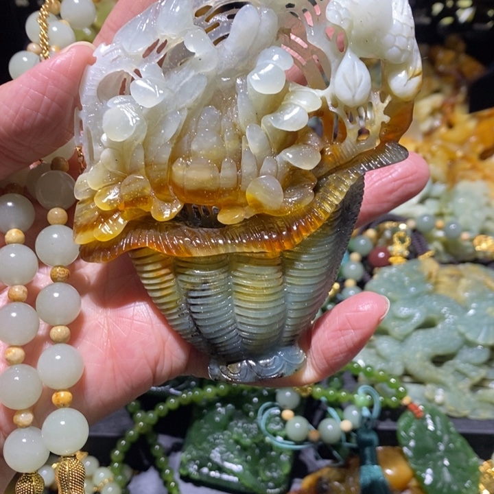 岫玉岫玉吊坠未镶嵌