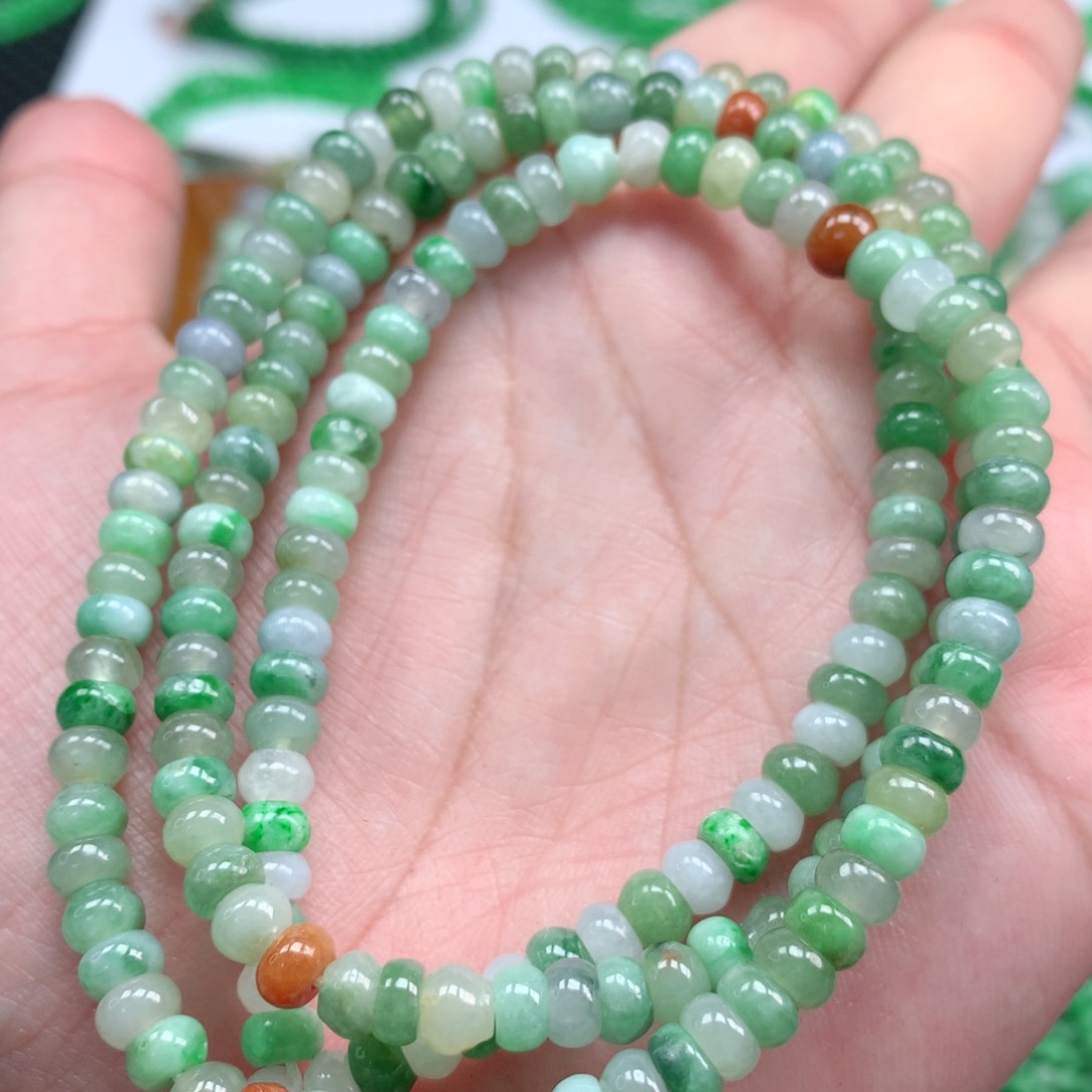 翡翠手链未镶嵌翡翠