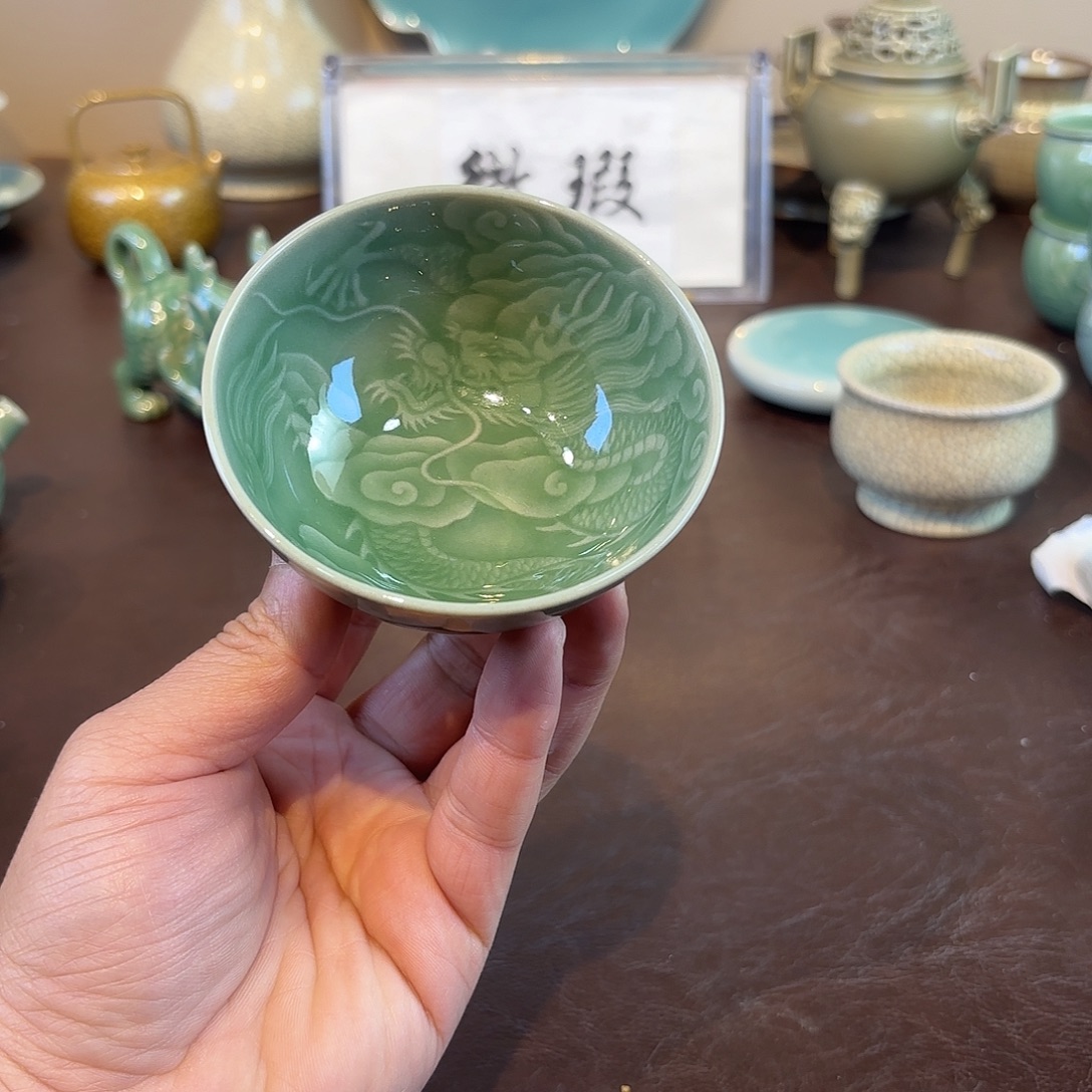 瓷片龙泉青瓷福利青瓷