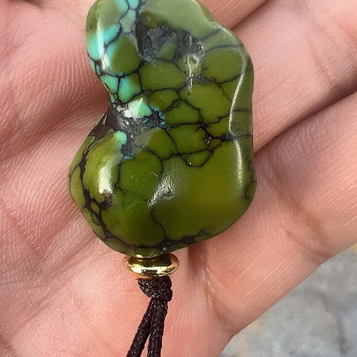 未镶嵌绿松石挂件