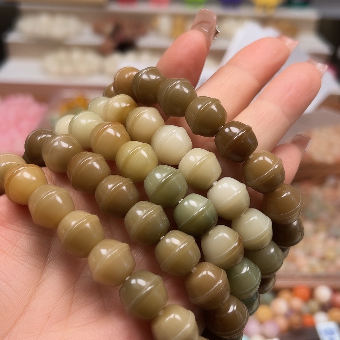 手串菩提根/象牙果卡13非料蜜罐串一条