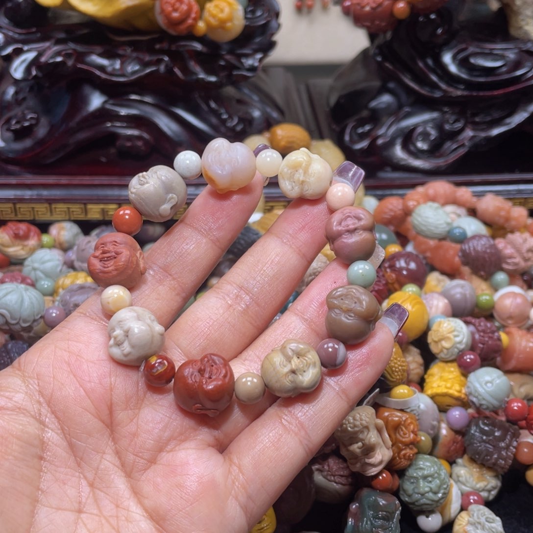 石英质玉手链未镶嵌