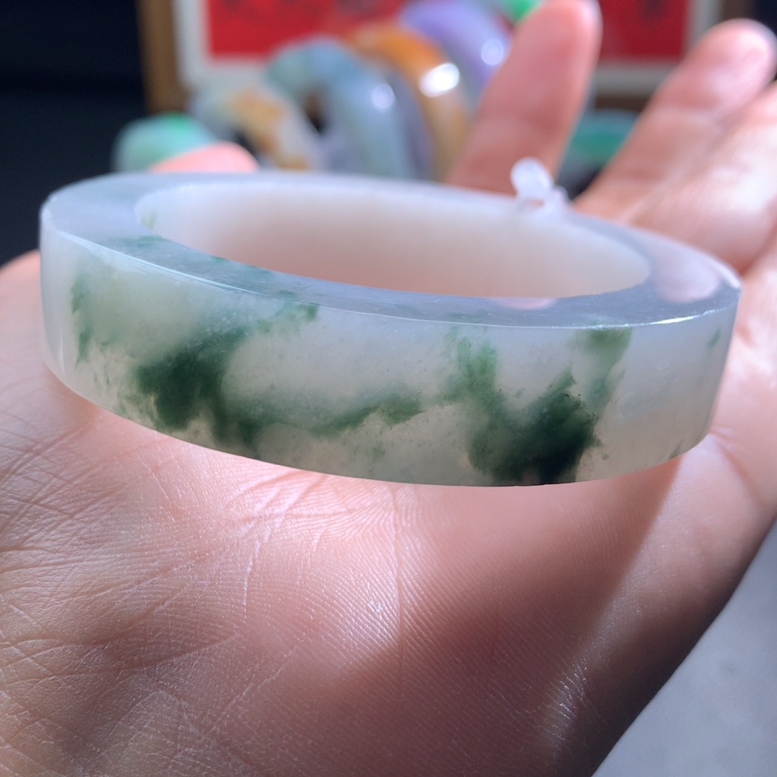 定制翡翠未镶嵌53-56圈口