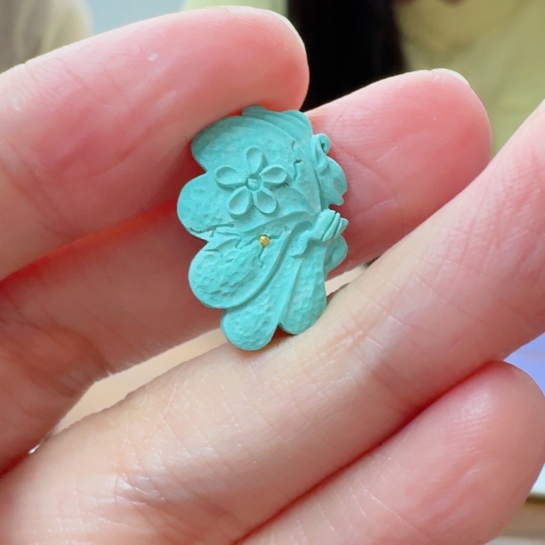 绿松石珠宝奇石未镶嵌