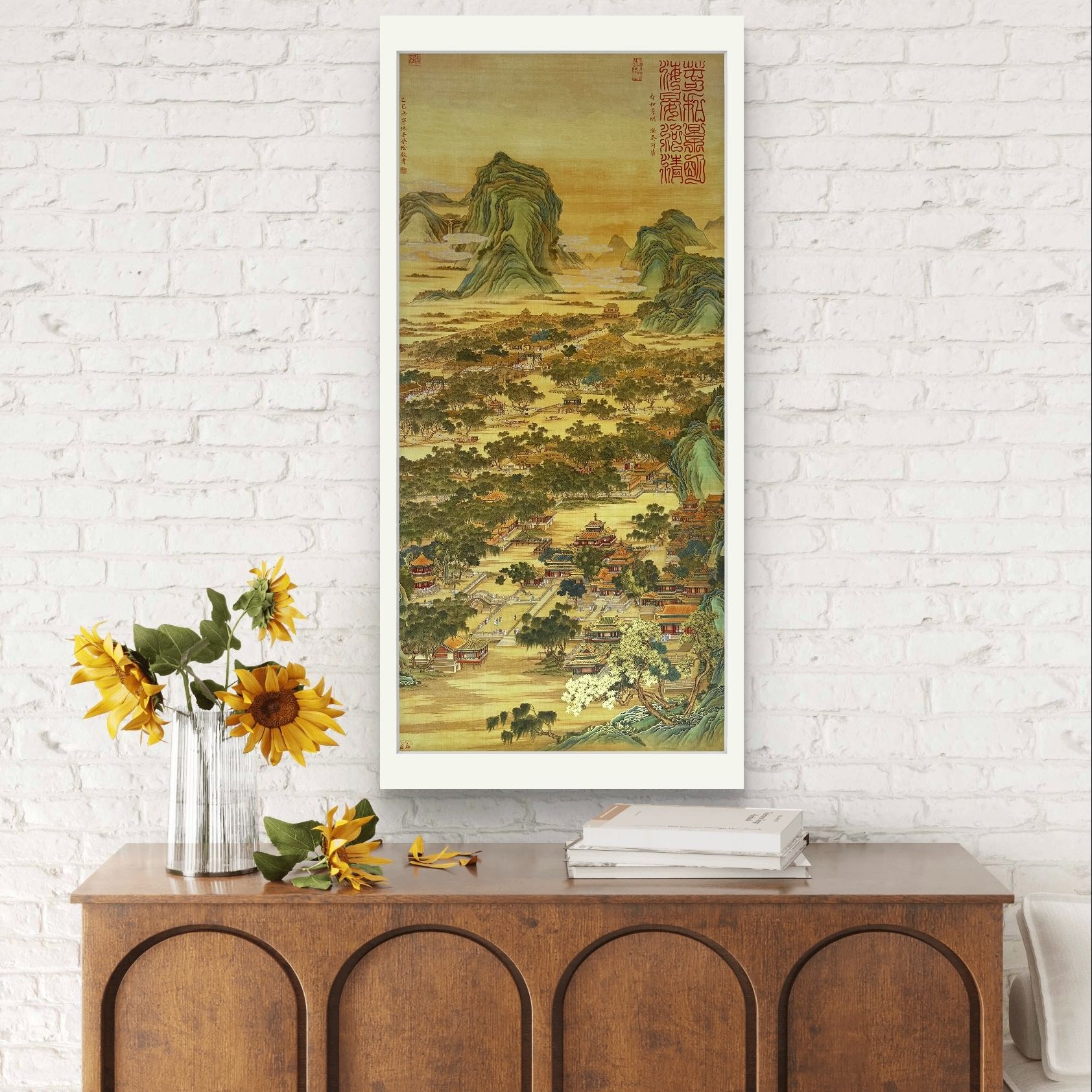 【手绘秘彩描金】苏瑾 手绘国画 —《宫廷盛世》