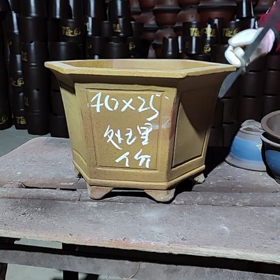 宜兴紫砂花盆清仓库清仓