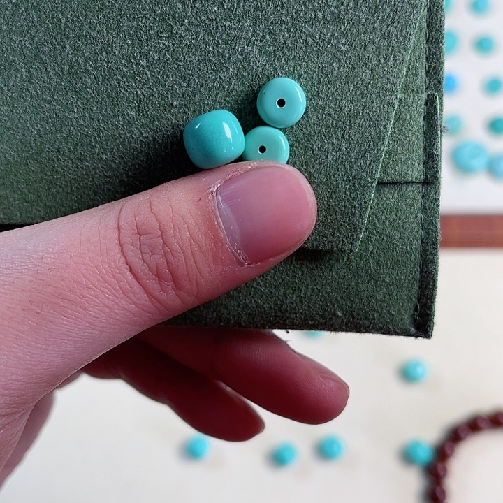 湖北特色卡10散珠配饰，069