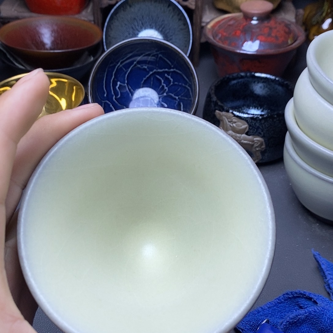 茶盏有瑕介意勿拍71