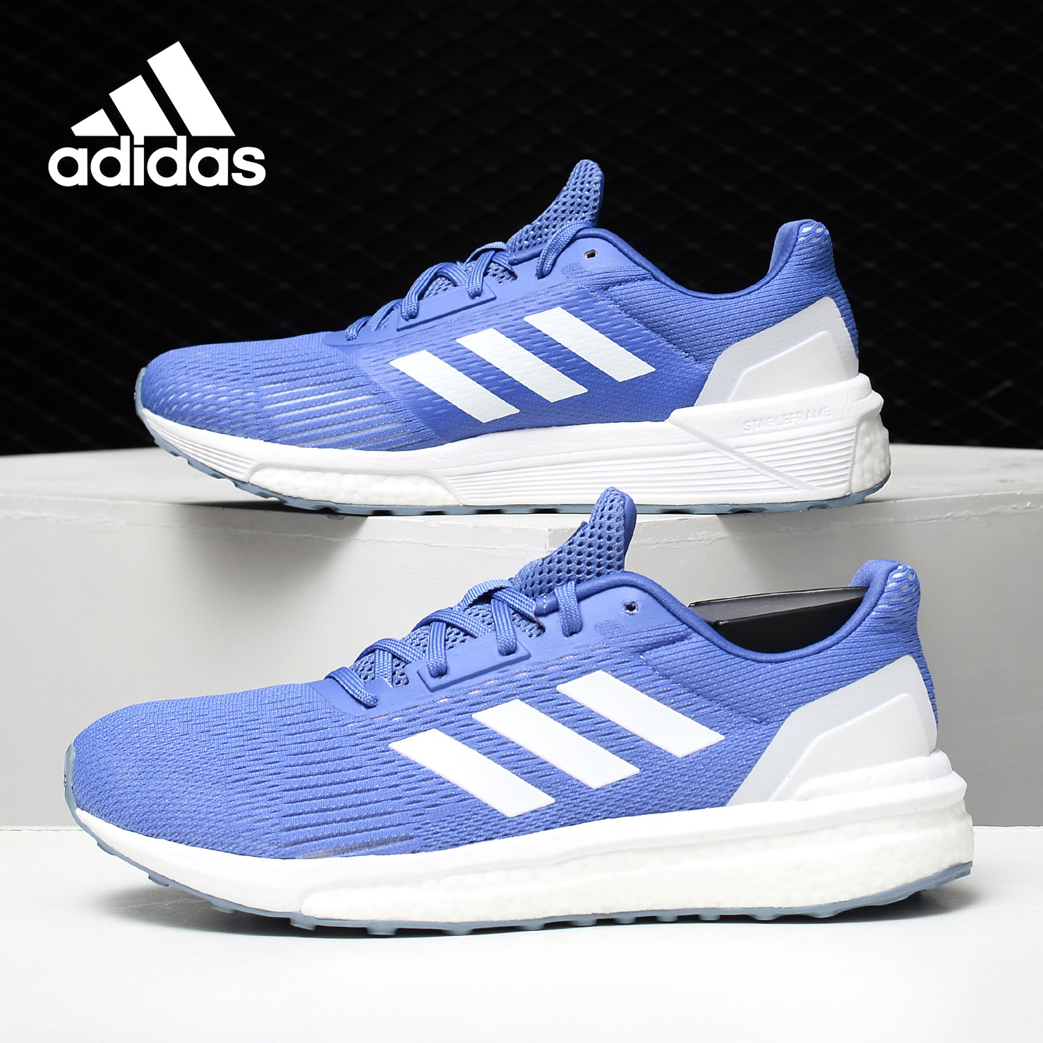 【A类微瑕】Adidas/阿迪达斯 女子缓震轻便运动跑步鞋 AQ0328
