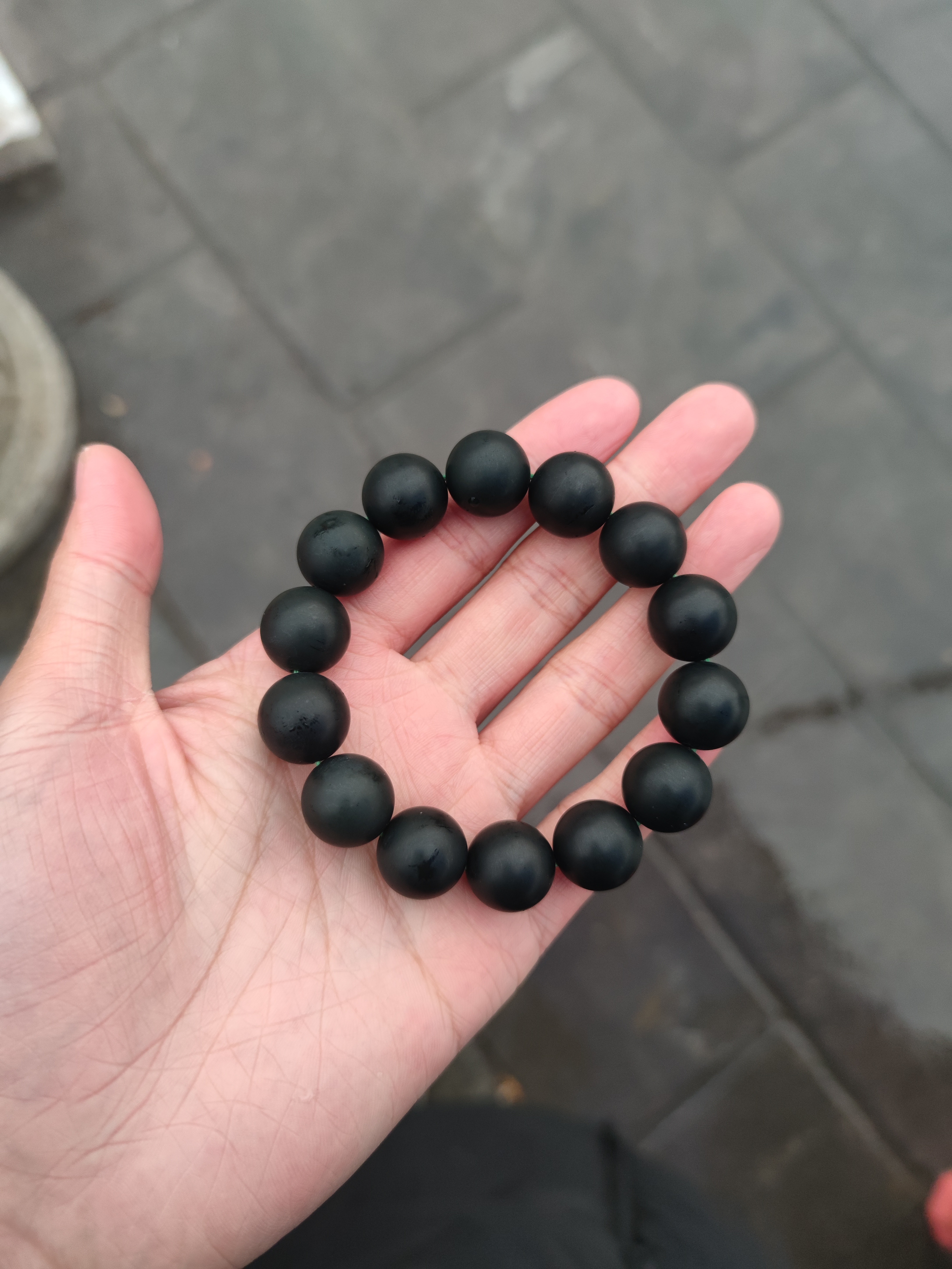 和田玉和田玉手串卡16