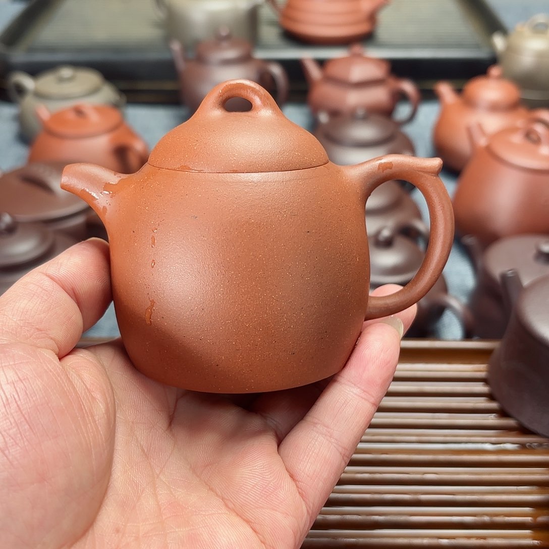 紫砂茶壶全手工秦权
