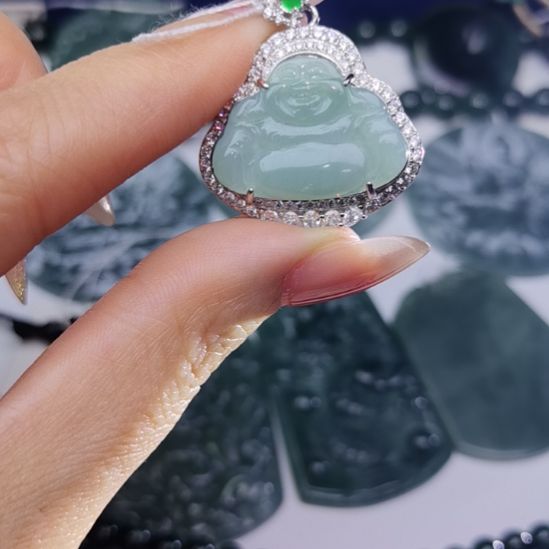 翡翠吊坠(不含链)未镶嵌