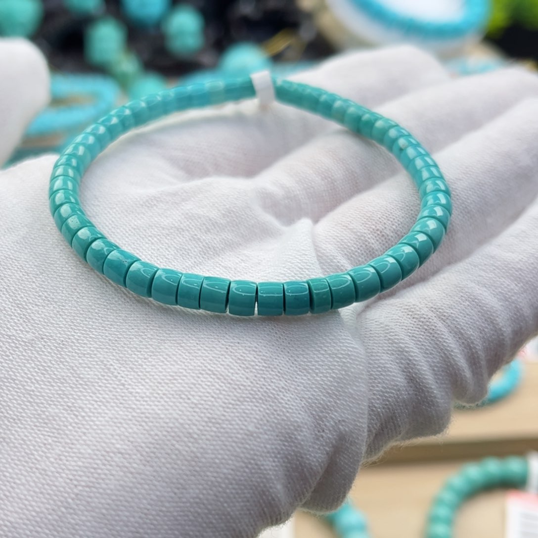 绿松石尺寸4.2未镶嵌0****m