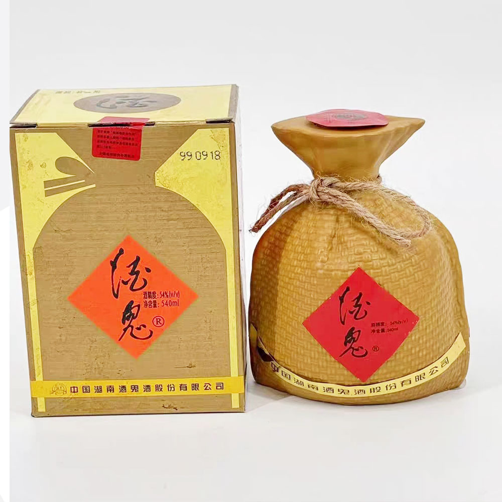 酒鬼 馥郁香型白酒 1998-02年 1瓶装54度540ml