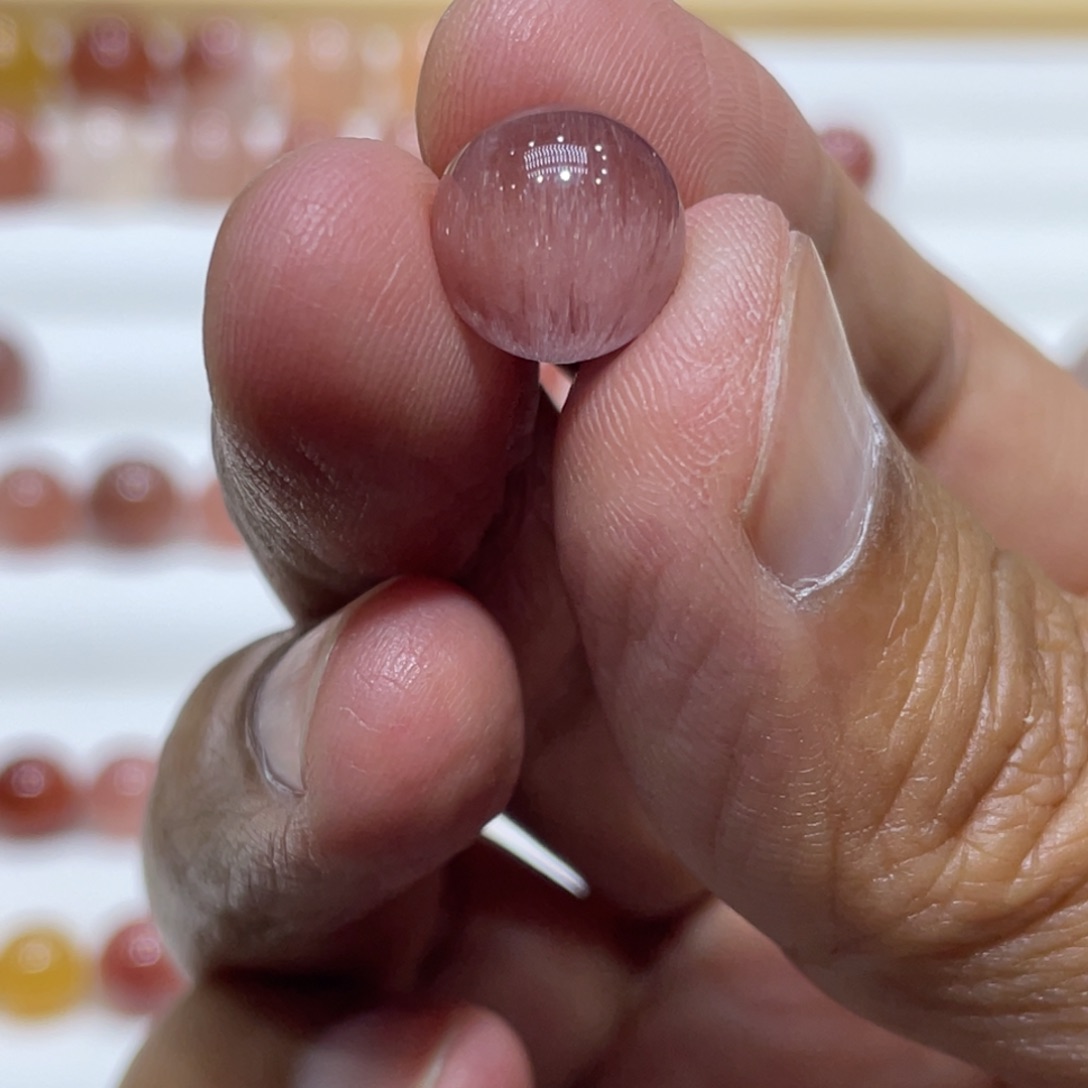 禧***盒水晶珠宝半成品未镶嵌