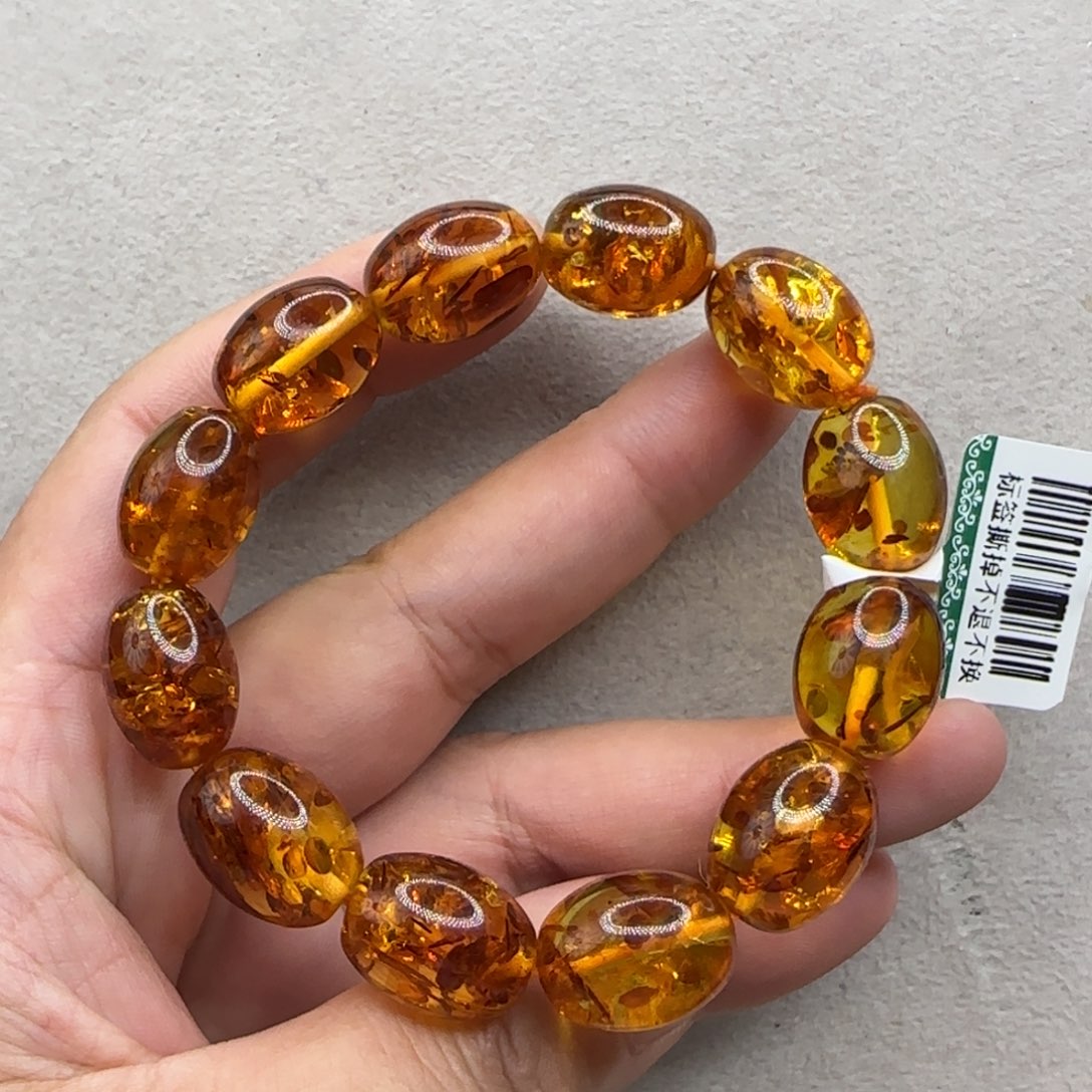 琥珀未镶嵌珠宝奇石