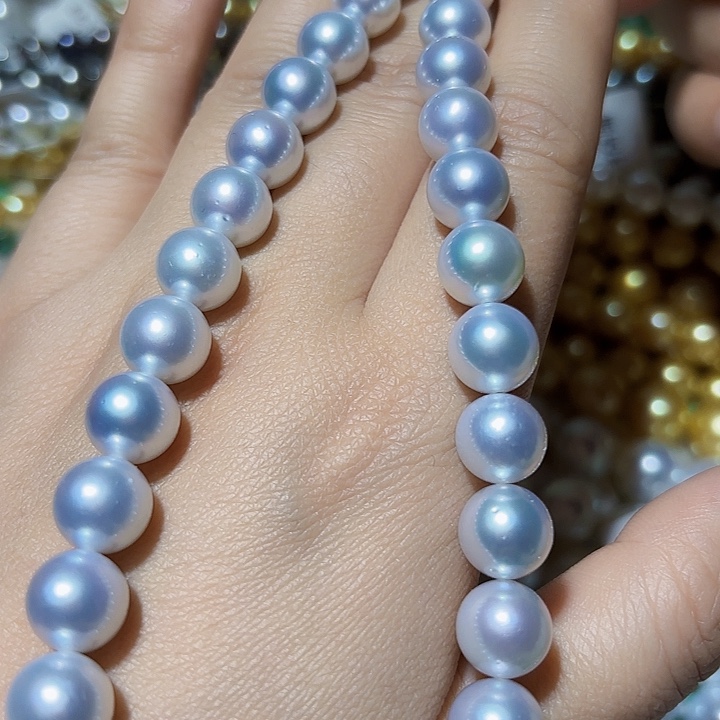 海水珍珠颈饰未镶嵌9-11.6