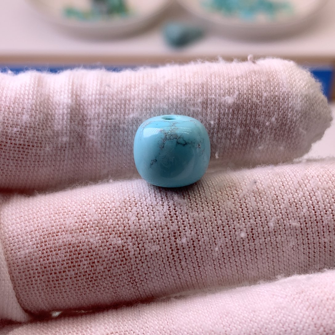 绿松石未镶嵌挂件直径11.2mm