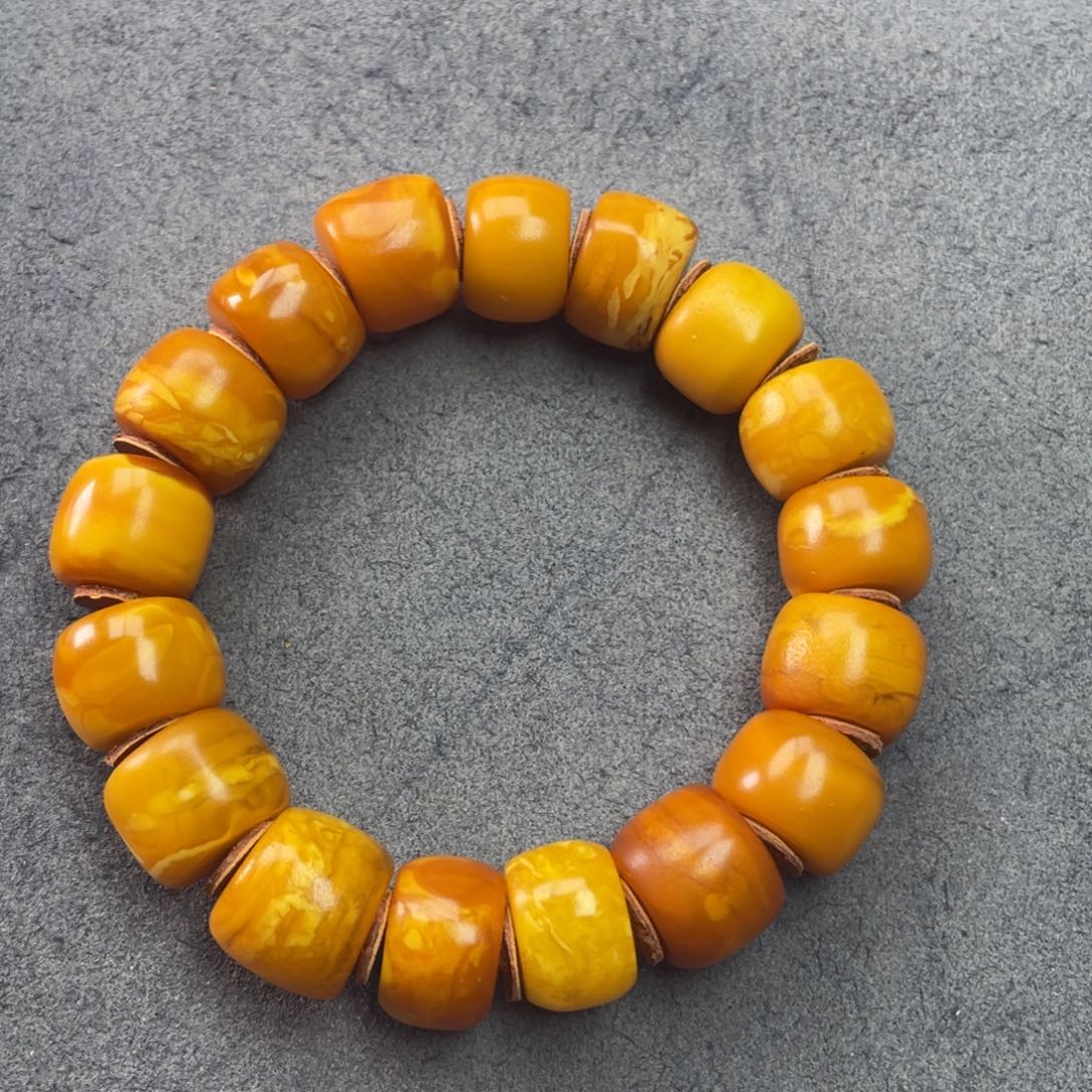 蜜蜡未镶嵌吊坠(不含链)