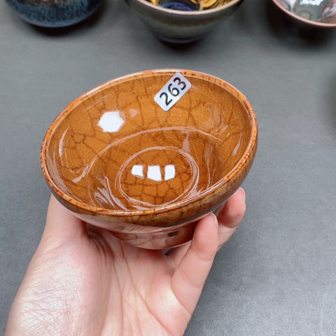 茶盏建窑建盏主人杯263