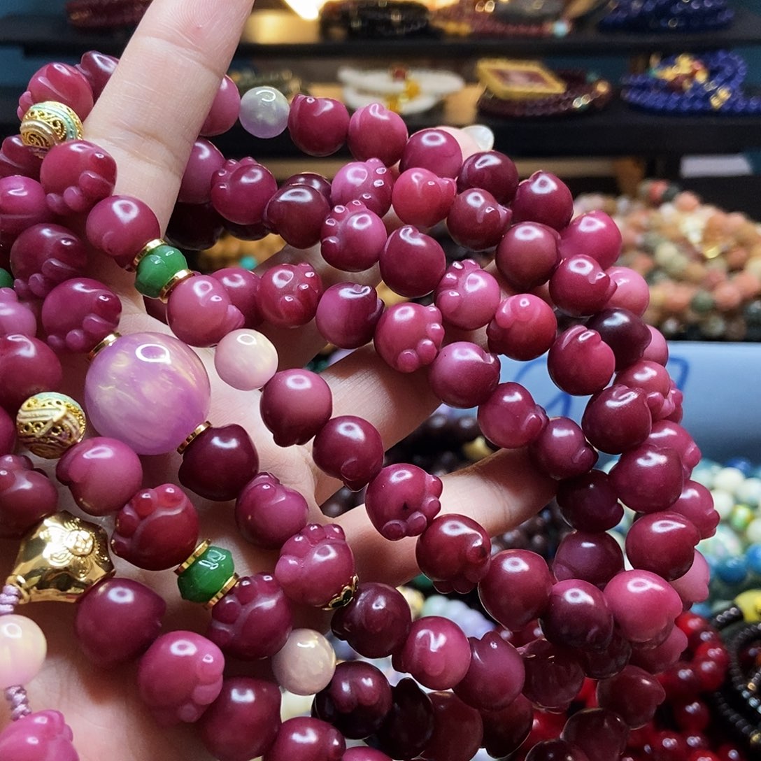 @***哥佛心果吊坠菩提果