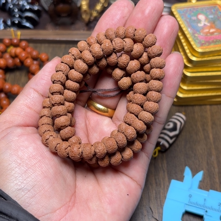 玻璃颈饰藏传喜马拉雅