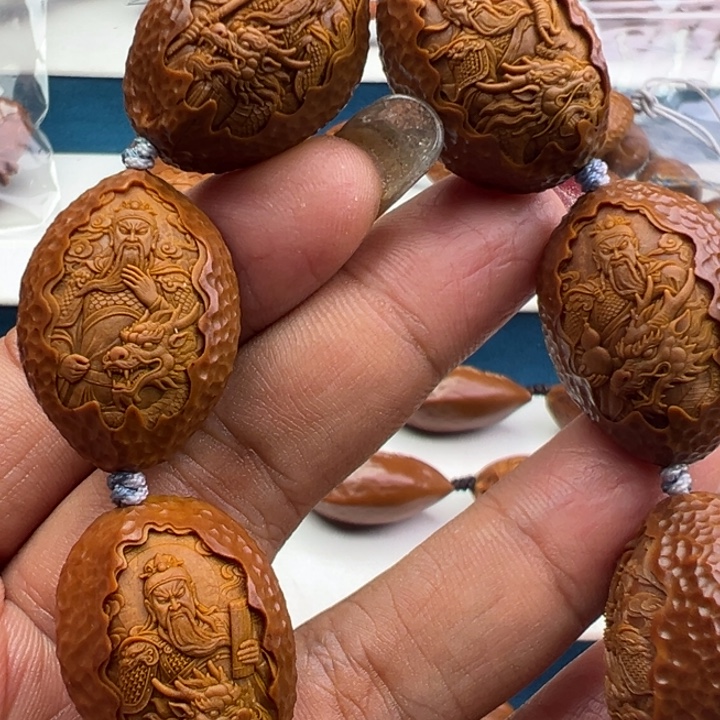 手串/手链橄榄核2.2关羽